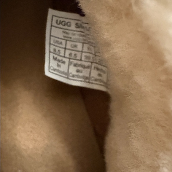 UGG Brown Suede Ankle Boots with Fur Lining - Picture 10 of 16